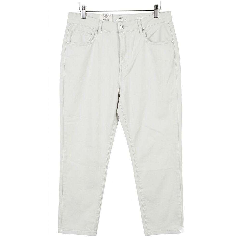 Cotton On Mom Jeans Soft Taupe High Waisted - Size 12